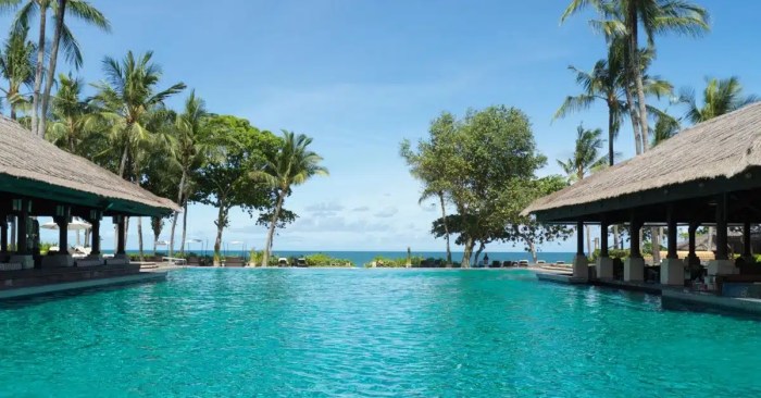 Bali romantic beachfront hotel